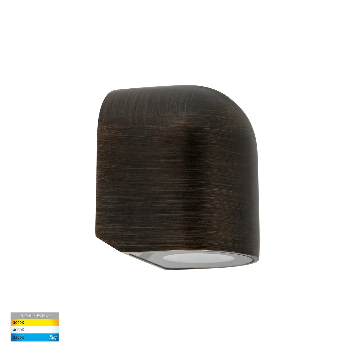 Havit Patra Antique Brass Surface Mounted LED Wall Light HV3284T-AB-12V