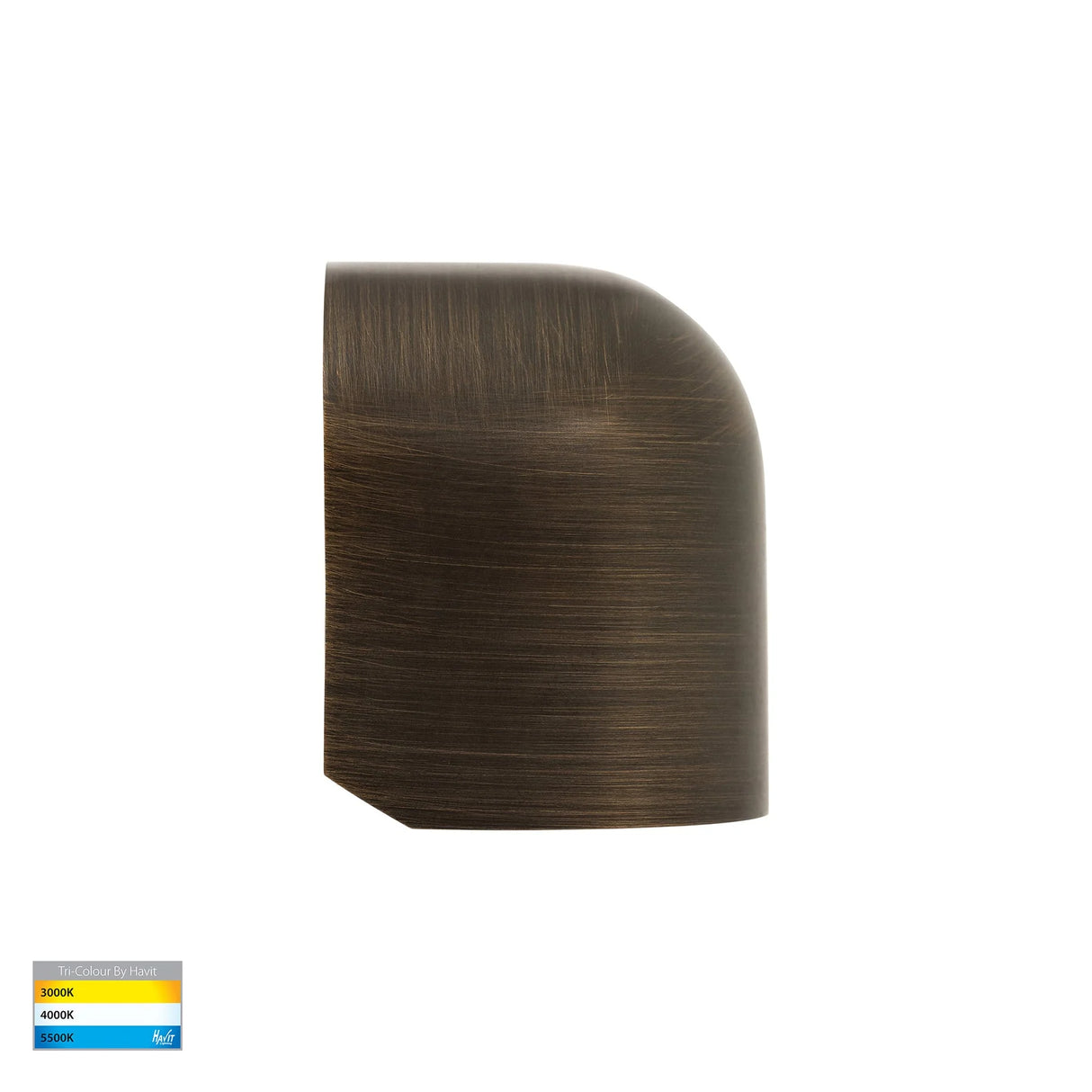 Havit Patra Antique Brass Surface Mounted LED Wall Light HV3284T-AB-12V