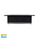 Havit Trin Black Rectangular Recessed LED Step Light HV3113T-BLK-240V | 12V