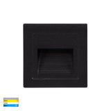 Havit Trin Black Square Recessed LED Step Light HV3112T-BLK-240V |12V