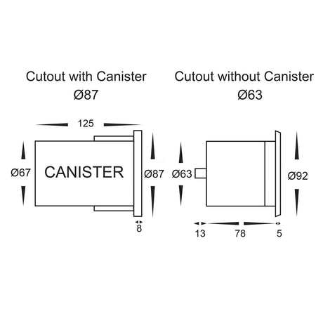 Havit HV19022T-AB Ollo Antique Brass TRI Colour LED Wall or Inground Light