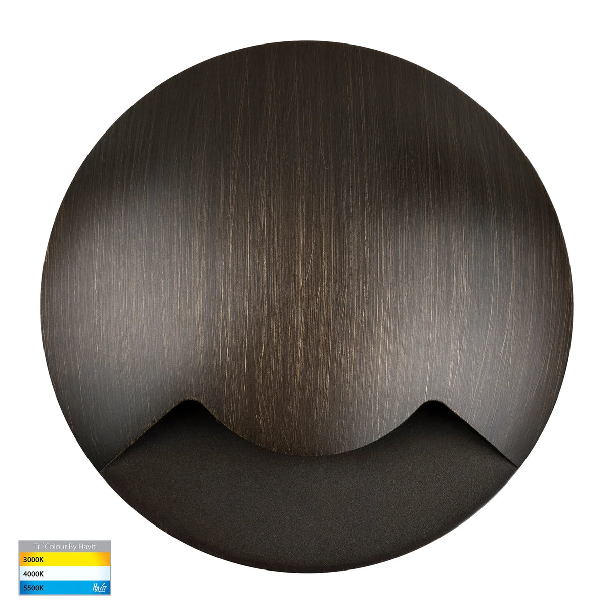 Havit HV19062T-AB Viale Antique Brass TRI Colour LED Single Driveway Light