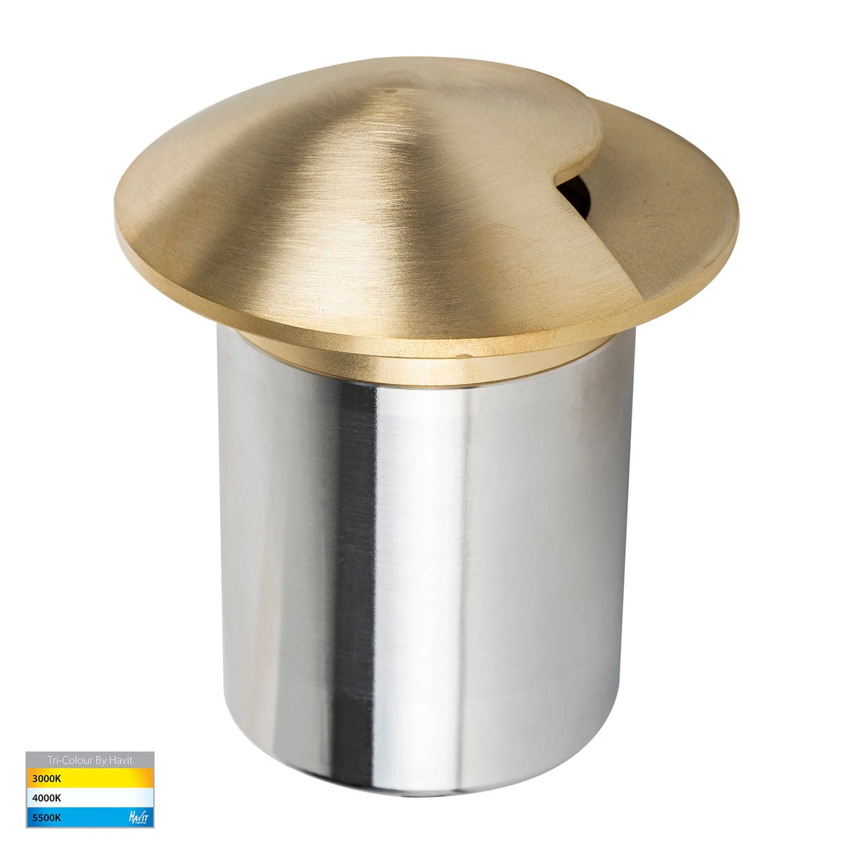 Havit HV19062T-BR Viale Brass TRI Colour LED Single Driveway Light