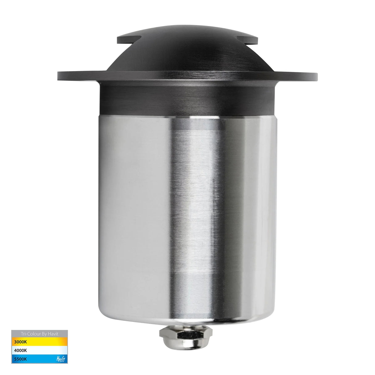 Havit HV19072T-GPH Viale Graphite Coloured Brass TRI Colour LED Double Driveway Light