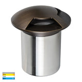 Havit HV19082T-AB Viale Antique Brass TRI Colour LED Triple Driveway Light