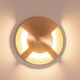 Havit HV19082T-BR Viale Brass TRI Colour LED Triple Driveway Light