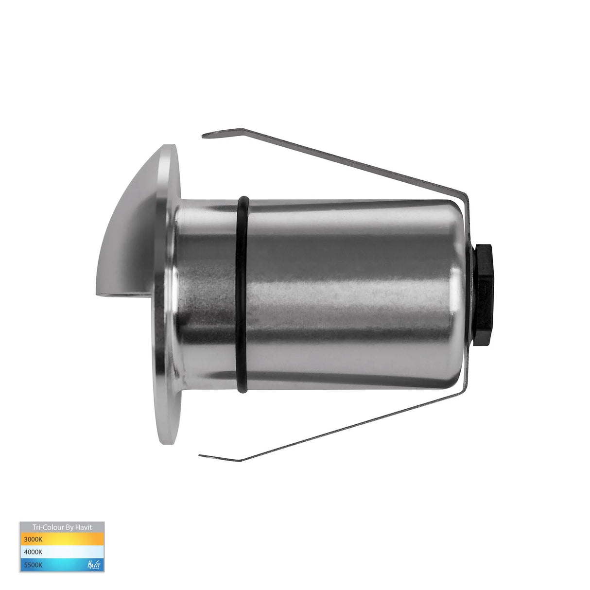 Havit HV2883T-SLV-12V Elite Silver Aluminium LED Wall or Step Light with Eyelid