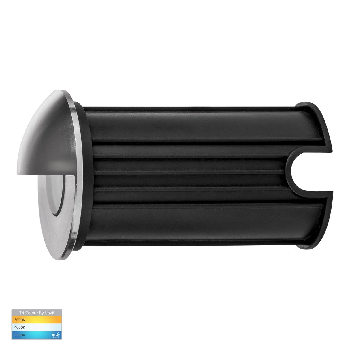 Havit HV2883T-SLV-12V Elite Silver Aluminium LED Wall or Step Light with Eyelid