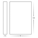 Havit HV3289T-BLK-12V Stylez Black Up & Down LED Wall Light