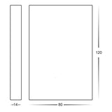 Havit HV3289T-BR-12V Stylez Solid Brass Up & Down LED Wall Light