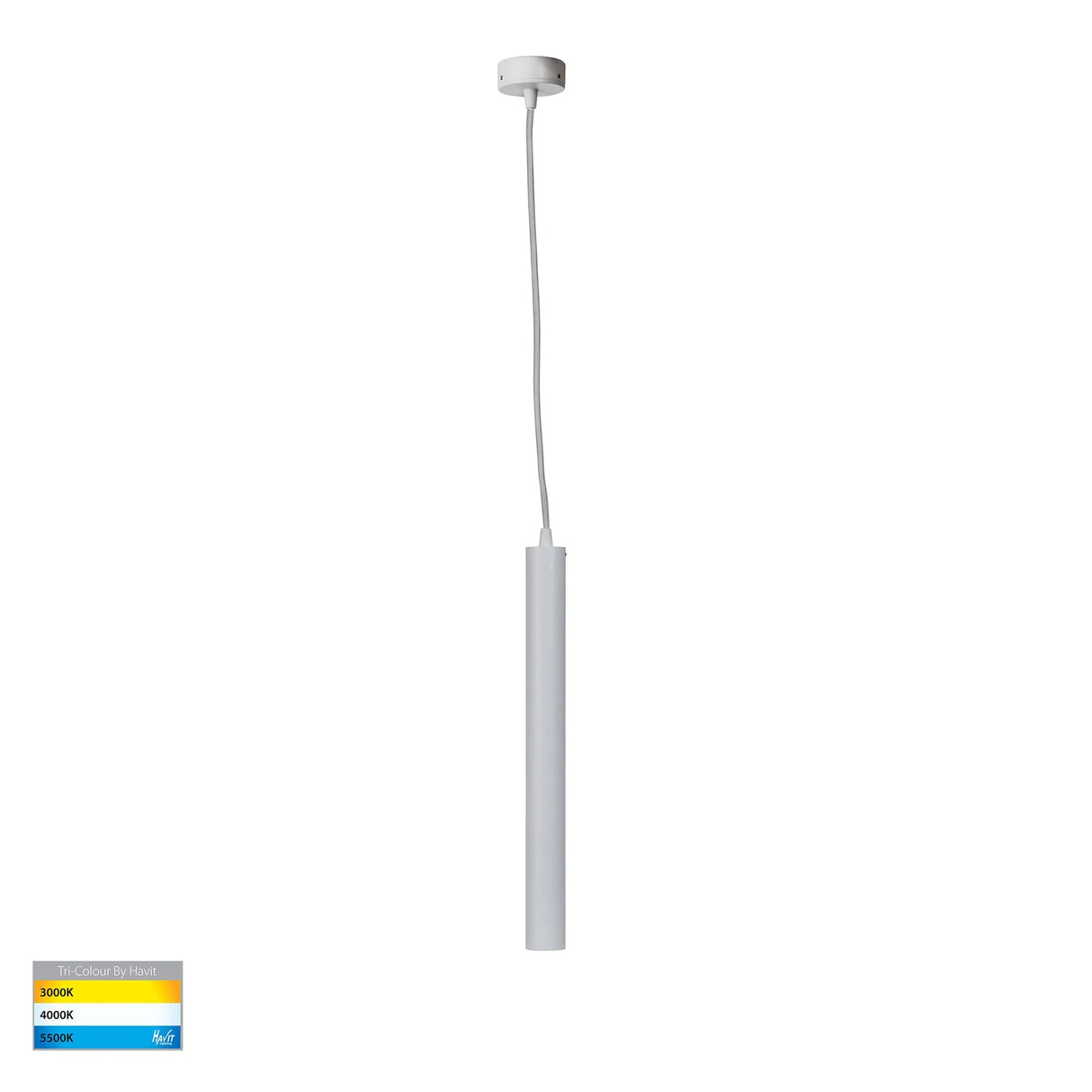 Havit HV5898T-WHT Henger White 6w Cylinder LED Pendant