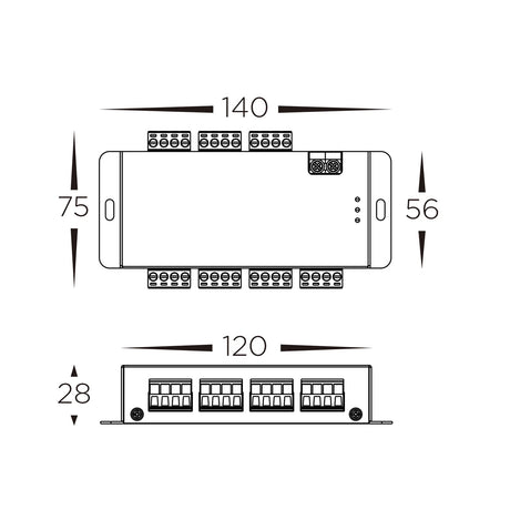 Havit HV9104-SPI-6CH 6 Channel SPI Repeater