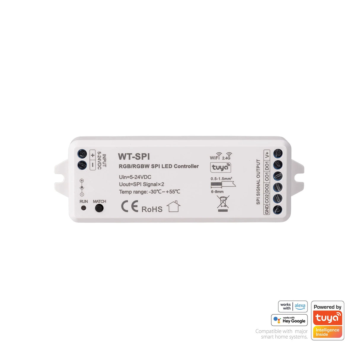 Havit HV9105-SPI-2CH WIFI + RF SPI LED Strip Receiver