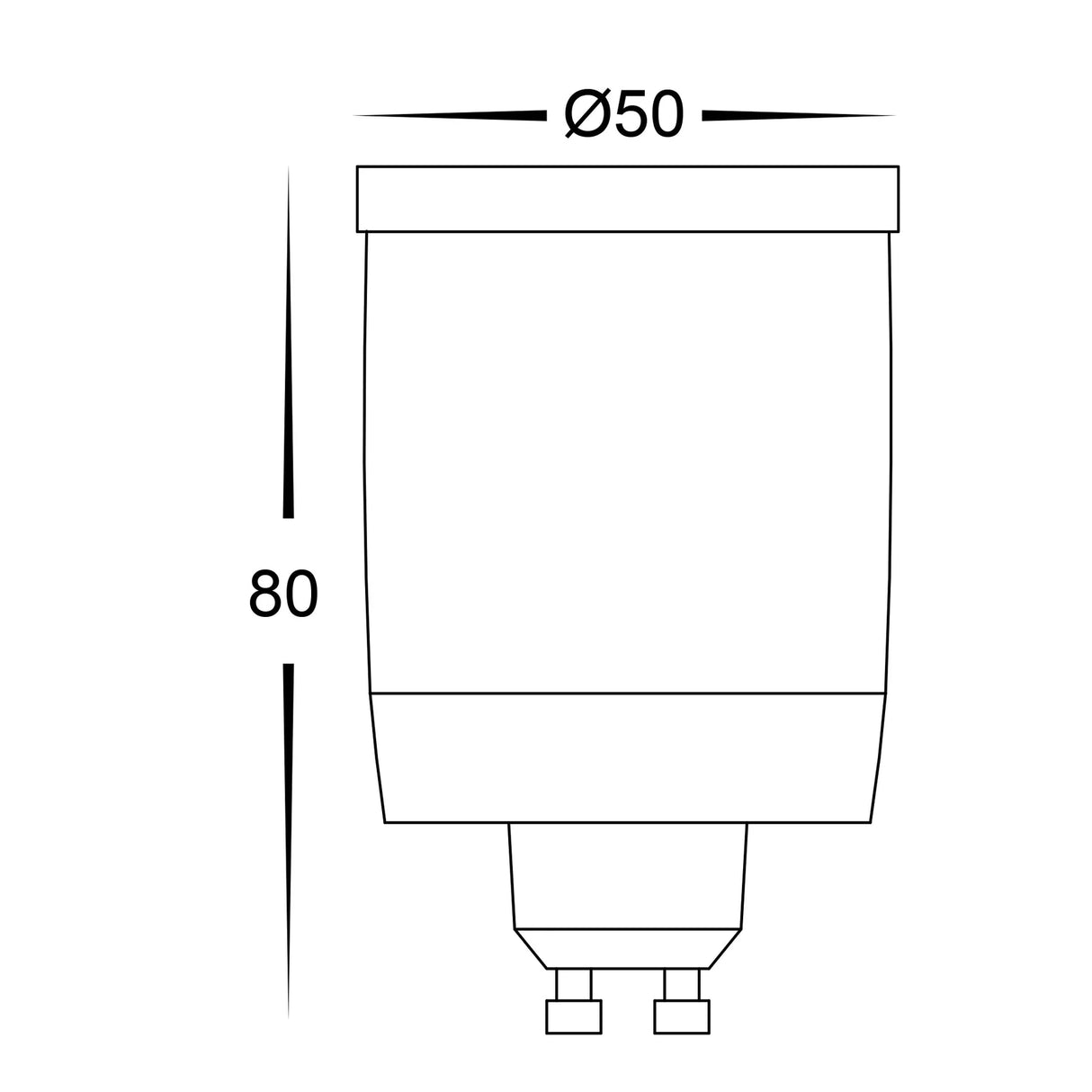 Havit HV9509 TRI-Colour 9in1 240v GU10 Dimmable LED Globe