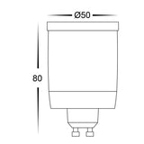Havit HV9509 TRI-Colour 9in1 240v GU10 Dimmable LED Globe