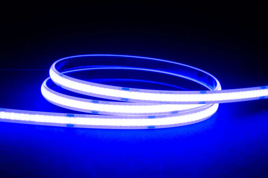 Havit HV9761-IP54-320-B 9.6w IP54 24v DC Blue COB Dotless LED Strip