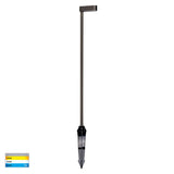 Havit HV1516T-AB-24V Lindri Antique Brass LED Bollard Spike Light