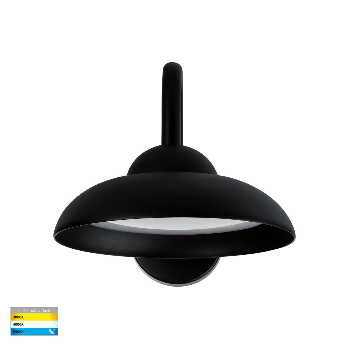 Havit HV3518T-BLK Arkua Aluminium Black Wall Light