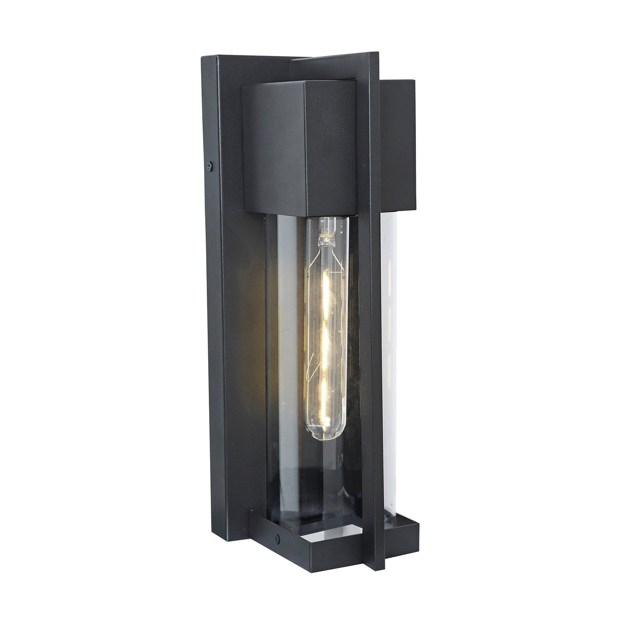 Havit HV3536W-S-BLK Jace Galvanised Iron Black Wall Light