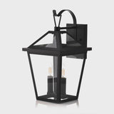Havit HV3538W-S-BLK Karter Galvanised Iron Black Wall Light