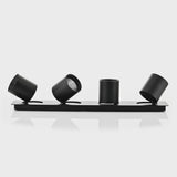 Havit HV4003T-4-BLK Sbarra Black 4 Light Adjustable Bar Light