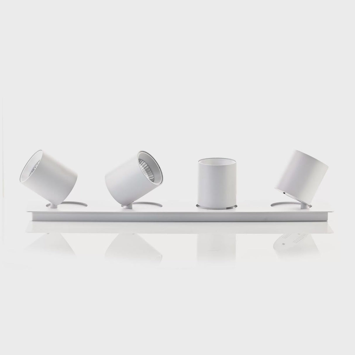 Havit HV4003T-4-WHT Sbarra White 4 Light Adjustable Bar Light