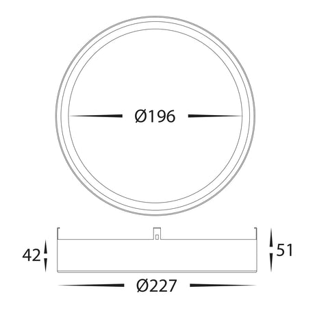 Havit HV5863-2-WHTGLD Auster White & Gold Trim to suit HV5863S-WHT