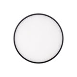 Havit HV5864-4-BLKALB Auster Black Trim with Alabaster Glass to suit HV5864S-WHT