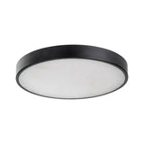 Havit HV5865-4-BLKALB Auster Black Trim with Alabaster Glass to suit HV5865S-WHT