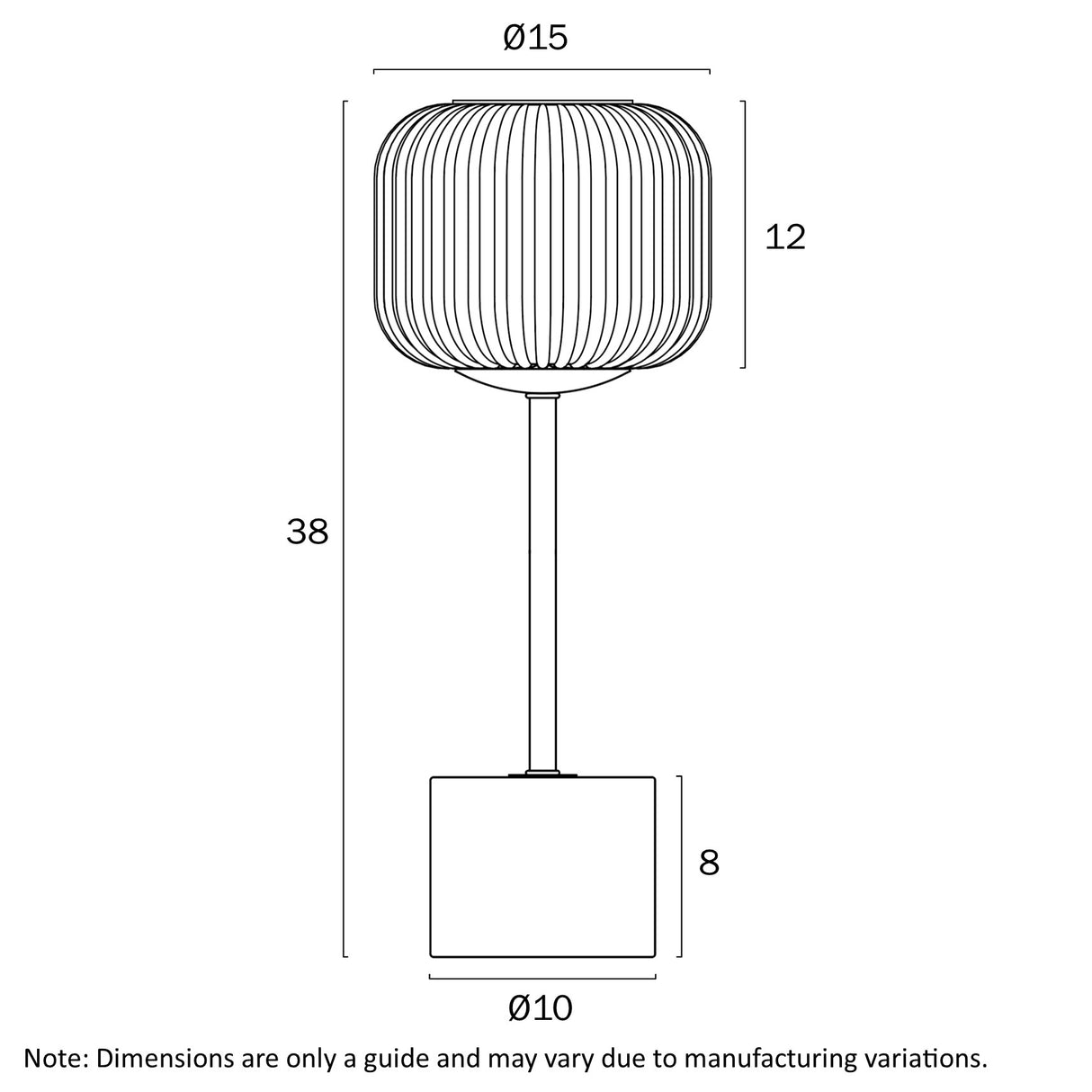 LIAM TOUCH TABLE LAMP