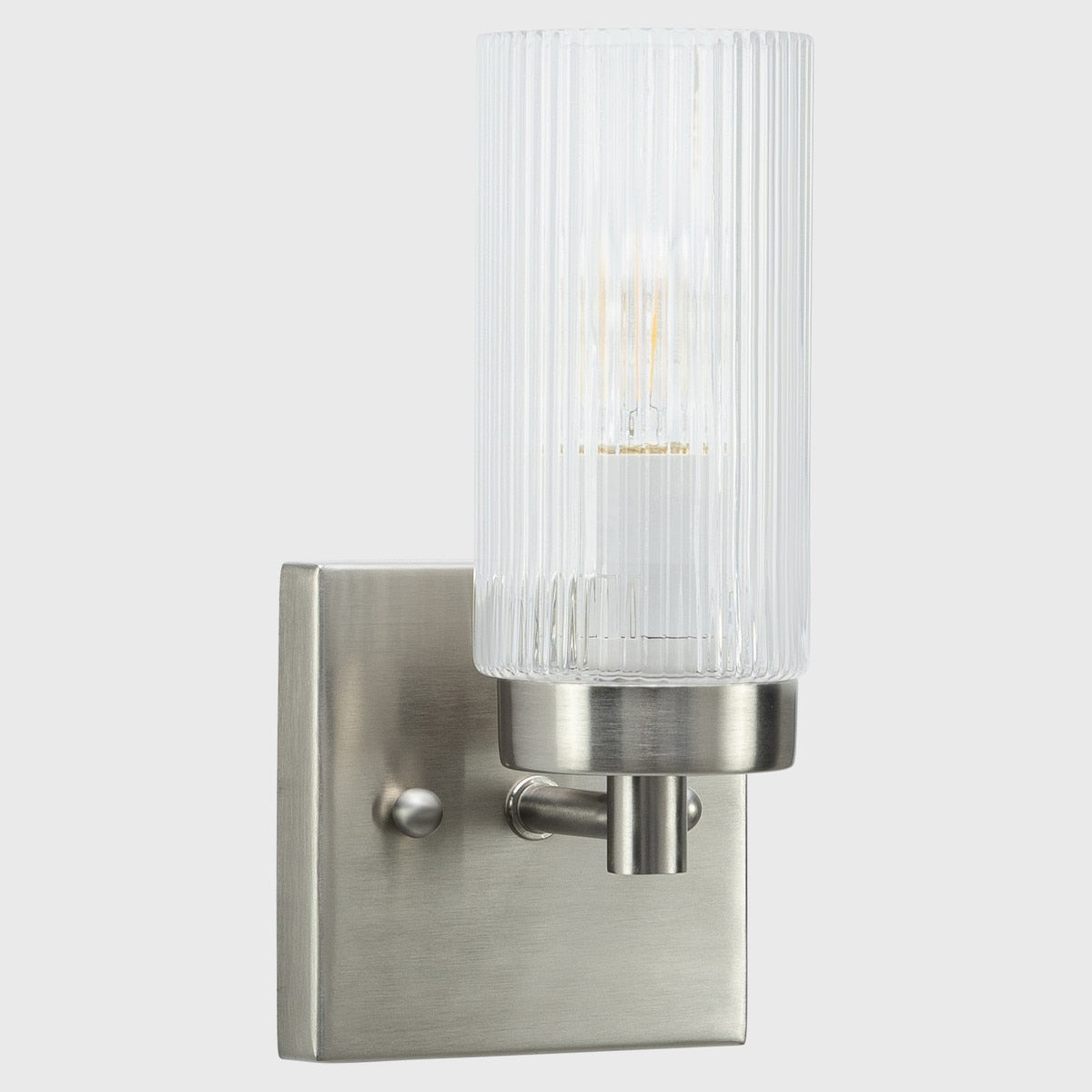 Lighting Insprirations Chester 1 Light Wall Bracket Brushed Nickel