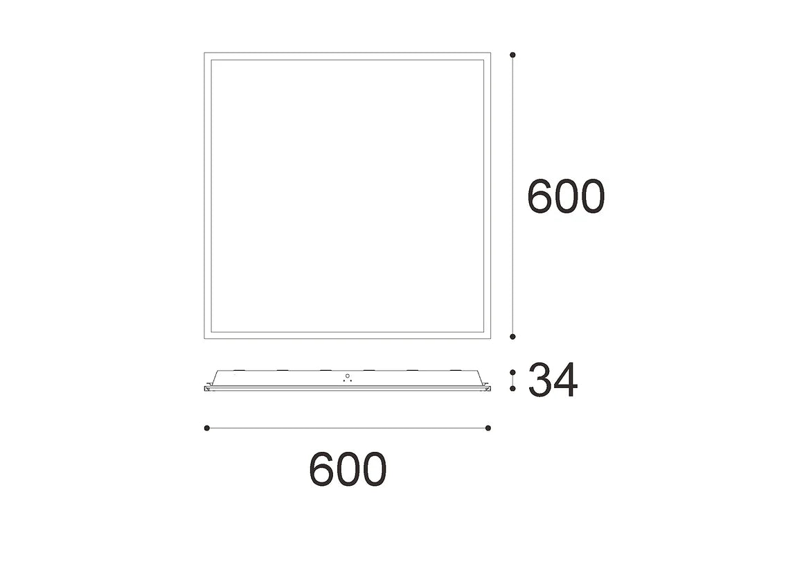 3A 40w Led Panel Light LPB6060