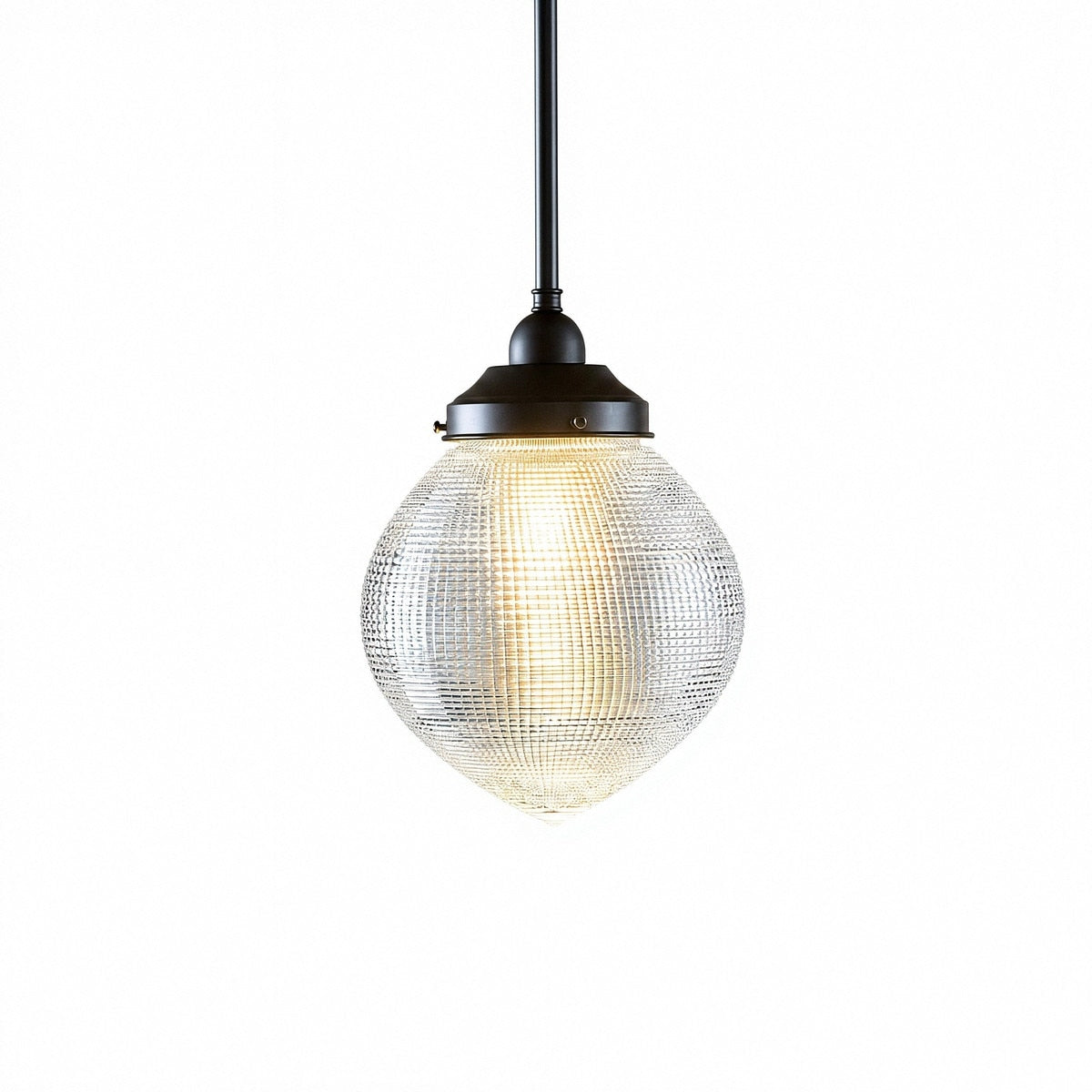 Lighting Inspirations Teardrop Hallophane 8" With 1/2" x 1/2m Rod Set Patina
