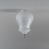 Lighting Insprirations Cambridge Large Shade With Chrome Finial