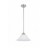 Lighting Insprirations Dallas Single 1 Light Pendant Brushed Nickel