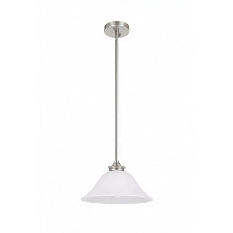 Lighting Insprirations Dallas Single 1 Light Pendant Brushed Nickel