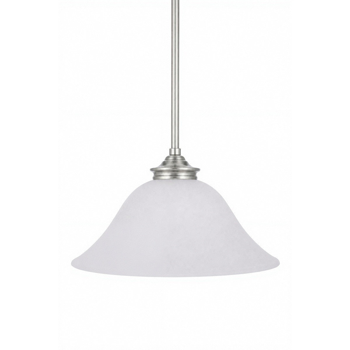 Lighting Insprirations Dallas Single 1 Light Pendant Brushed Nickel