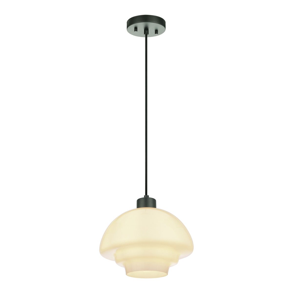Lighting Insprirations Fenwick Pendant 28cm Black