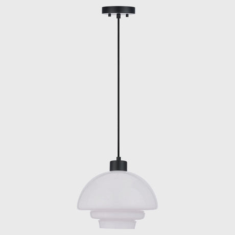 Lighting Insprirations Fenwick Pendant 28cm Black