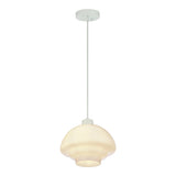Lighting Insprirations Fenwick Pendant 28cm White