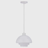 Lighting Insprirations Fenwick Pendant 28cm White