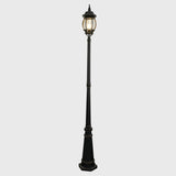 Lighting Insprirations Flinders Medium Ip44 Post Top On 3 Piece Post Antique Bronze