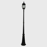 Lighting Insprirations Flinders Medium Ip44 Post Top On 3 Piece Post Antique Bronze