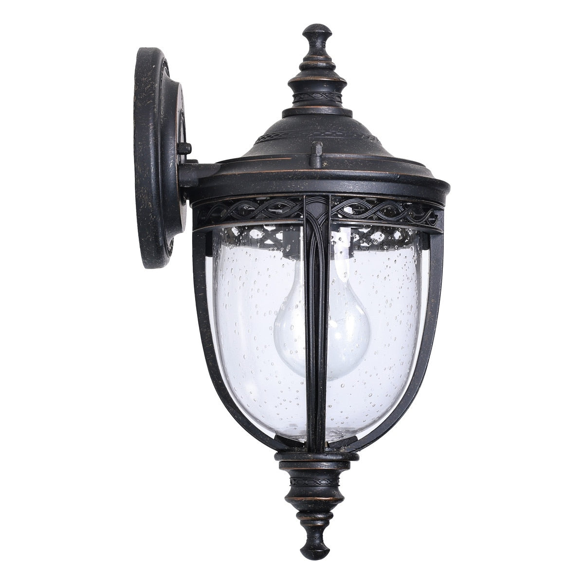 Lighting Insprirations Keppel Small Outdoor Wall Light Antique Bronze