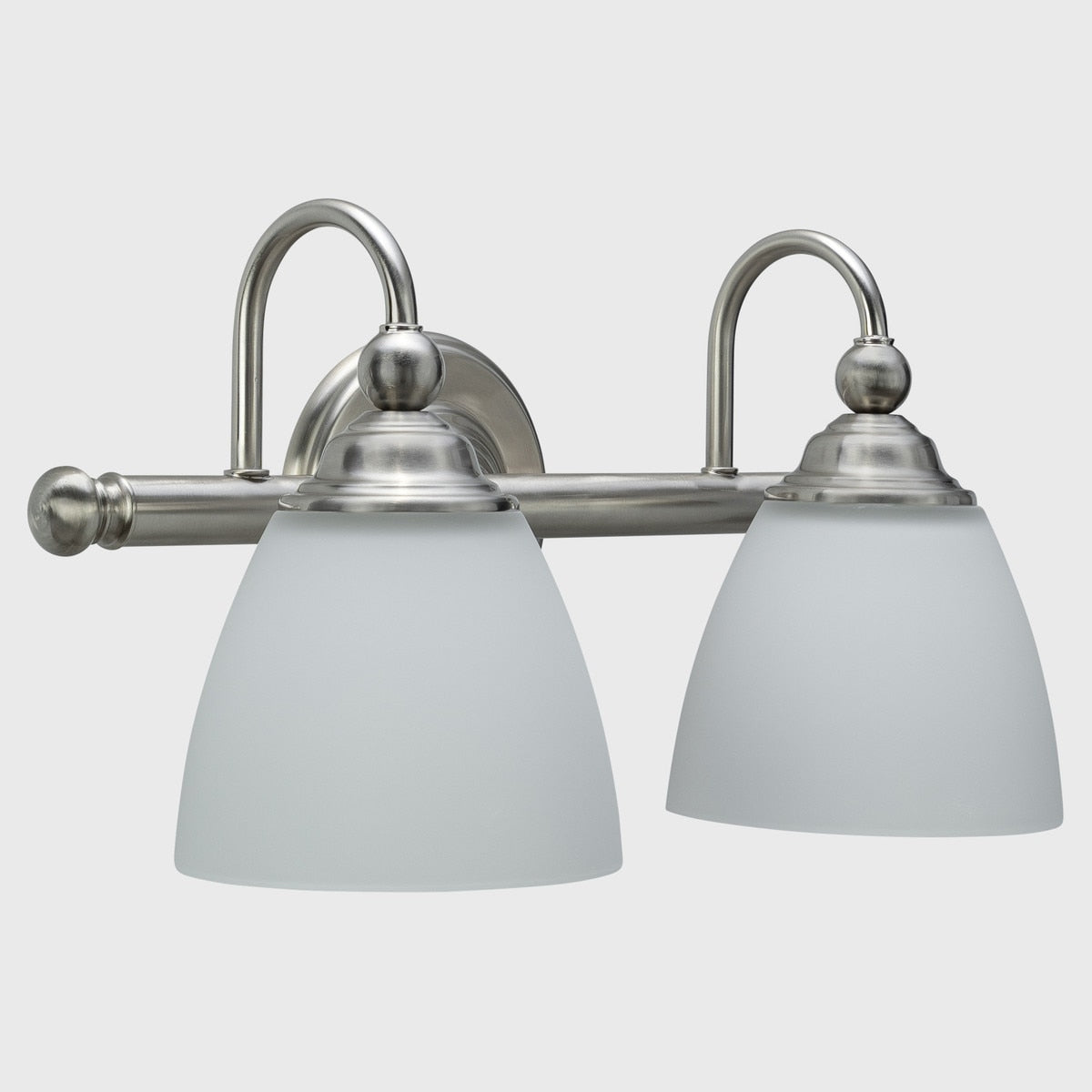 Lighting Insprirations Nova 2 Light Wall Bracket Brushed Nickel
