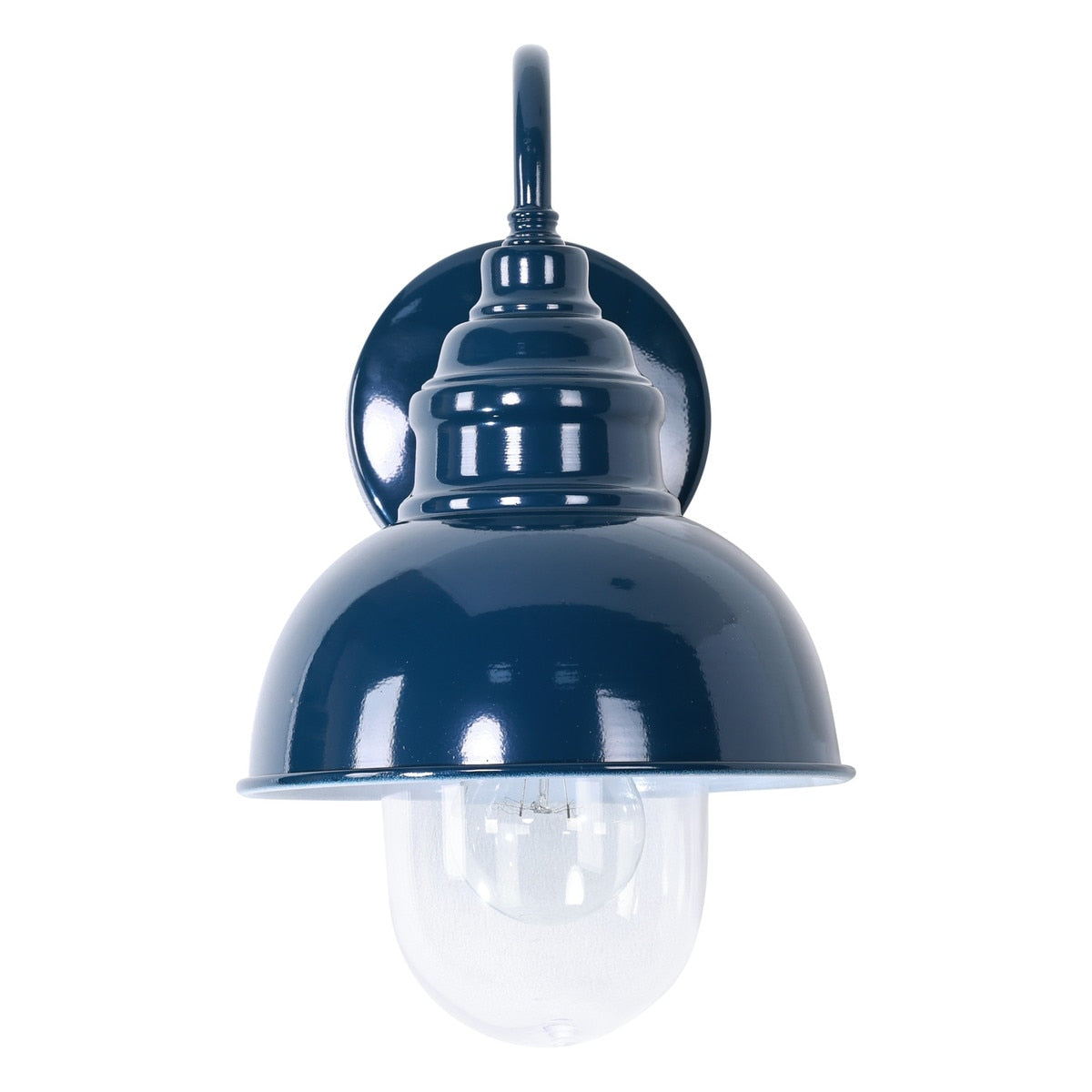 Lighting Insprirations Parkway Small Outdoor Wall Light French Blue