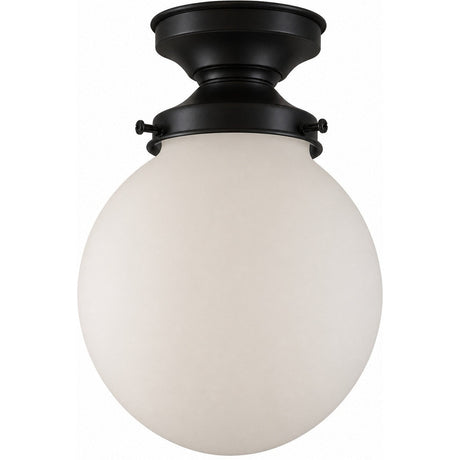 Lighting Insprirations Sphere 6" Opal Matte Batten FIx Patina