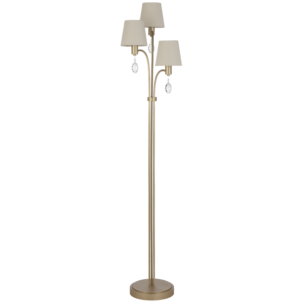 MALVERN 3 LIGHT FLOOR LAMP