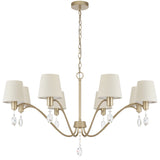 MALVERN 8 LIGHT PENDANT