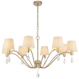 MALVERN 8 LIGHT PENDANT